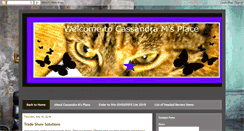 Desktop Screenshot of cassandramsplace.com